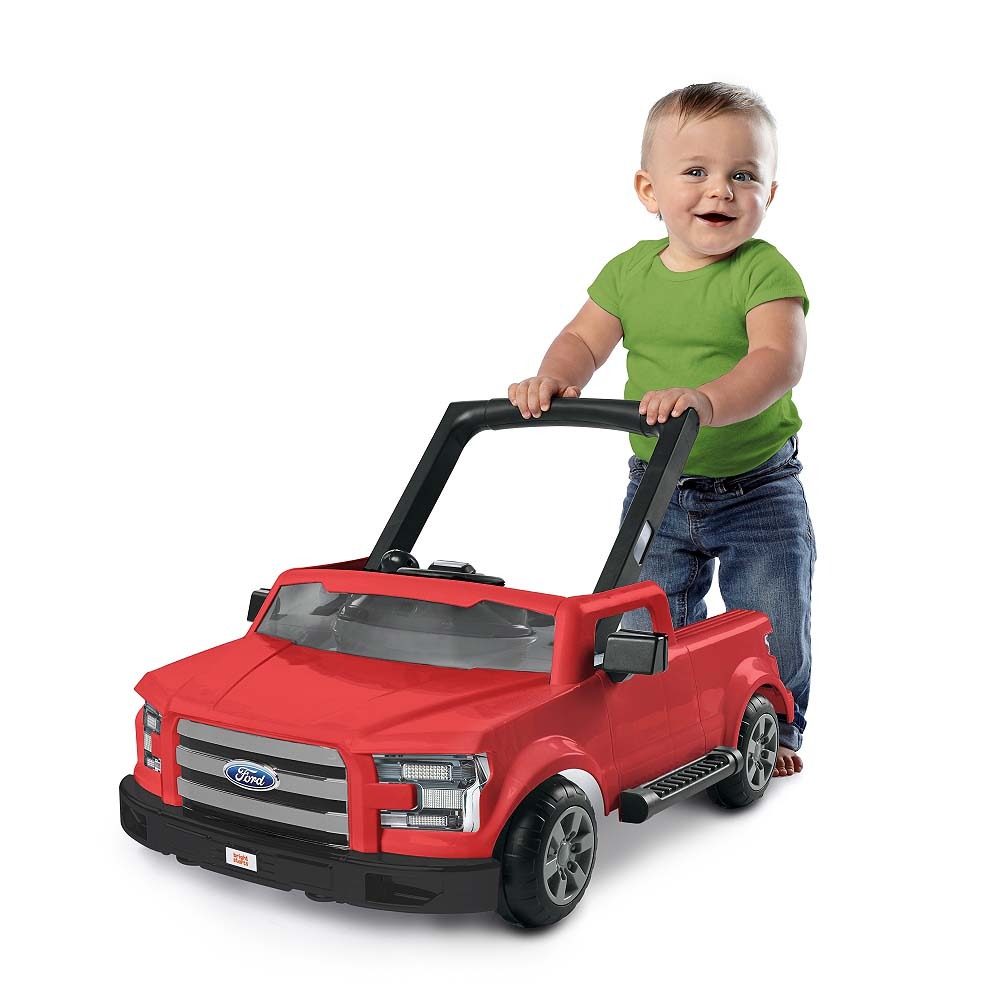  bright Starts Ford F-150 4 in 1 baby War car red [ baby-walker baby War car 3 -step height adjustment 6 months and more ~12kg till 