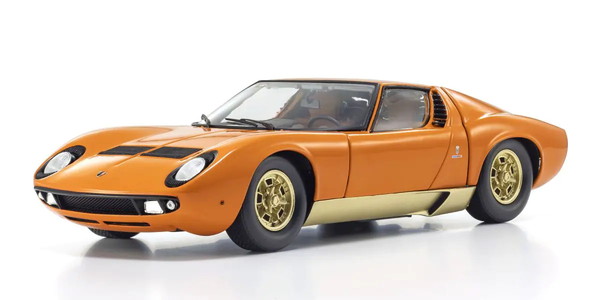 京商 ランボルギーニ ミウラ P400 （レッド） （1/18スケール ダイ