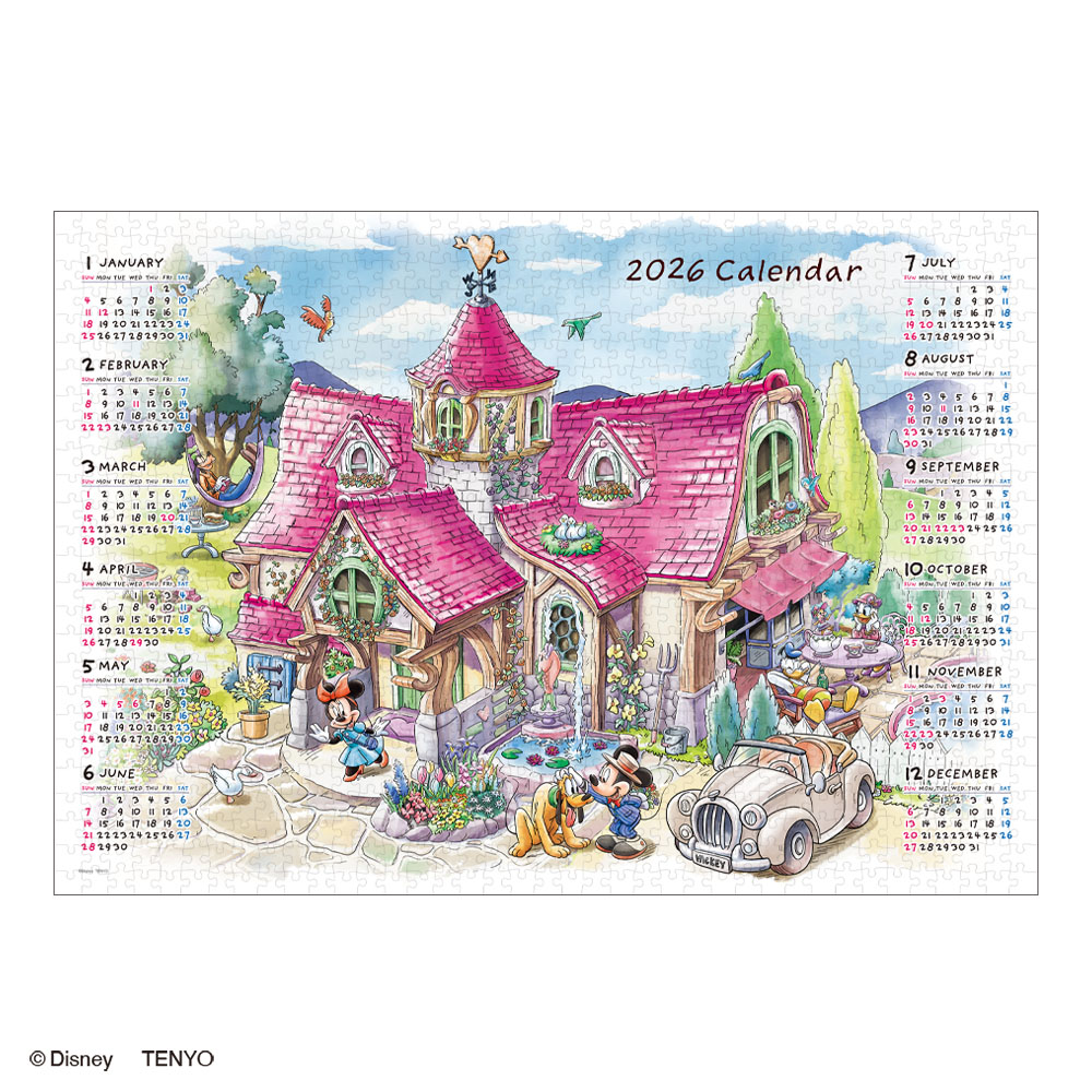 テンヨー ジグソーパズルミッキー＆フレンズ 我が家へようこそ