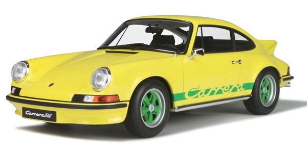 GTスピリット ポルシェ 911 2.7 RS ツーリング （ライトイエロー/グリーン） （1/12スケール GTS733） おもちゃのミニカーの商品画像