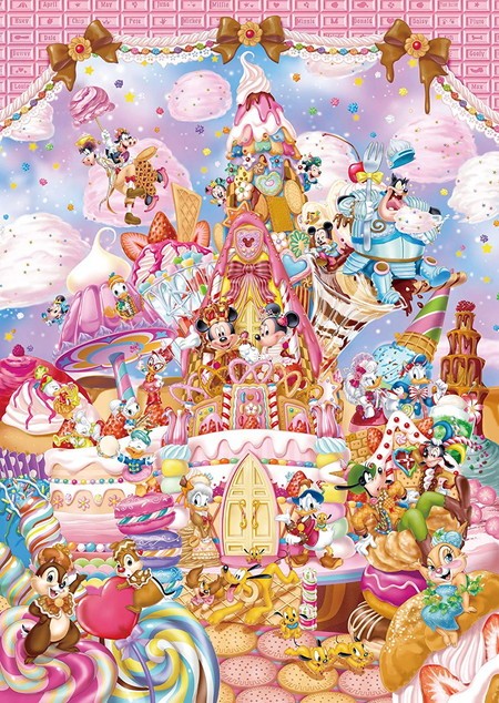 ディズニー　ミッキーのスイート キングダム パズル　1000ピース　未使用未開封 テンヨー ジグソーパズル ディズニー ミッキーのスイート キングダム
