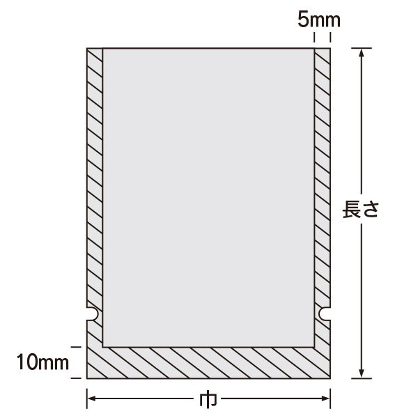  luck . industry nylon poly- E type standard sack No.3 (200 sheets ) width 120× length 230mm