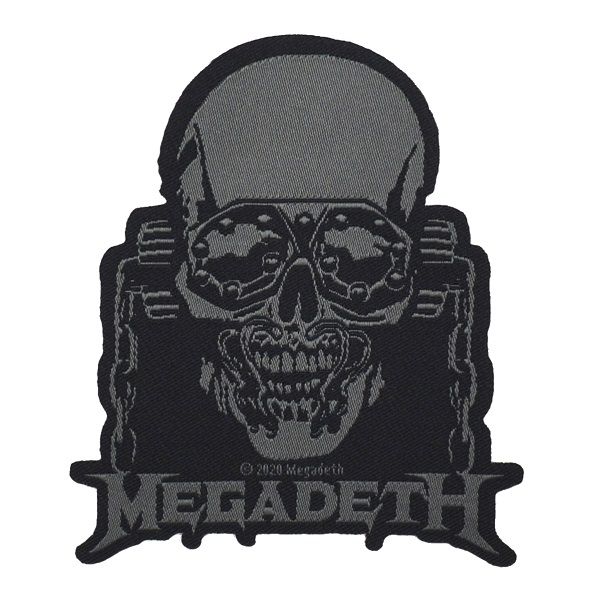 MEGADETH mega tesVic Rattlehead Patch badge 