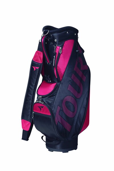 BRIDGESTONE TOURSTAGE キャディバッグ CBTV26 BR（ブラック/レッド）の商品画像