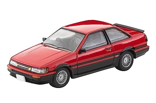 LV-N304a トヨタ カローラレビン 2ドア GT-APEX 85年式 （赤/黒） （1/64スケール ダイキャスト トミカリミテッドヴィンテージNEO 327189）