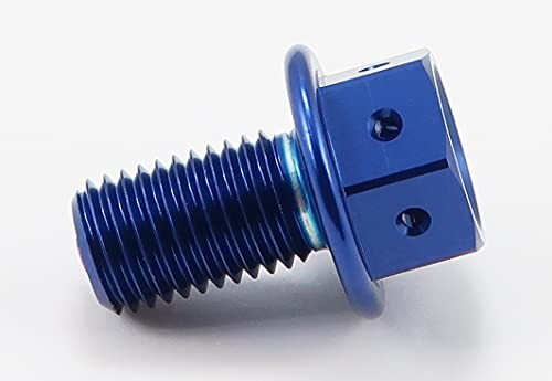  Kitaco (KITACO) aluminium сливной болт (D-3) NSR250R/TZR250/RG50G и т.п. 772-0500002