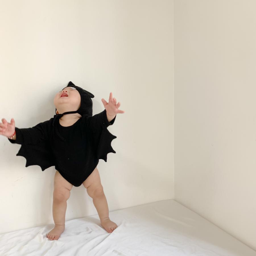  Halloween costume child cosplay bat coverall child Halloween fancy dress Kids lovely change equipment rompers baby baby coveralls 