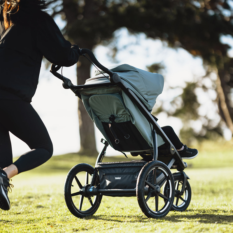 [ стандартный товар ]Thule Urban Glide 3( Thule urban g ride 3)jo серебристый g коляска ( коляска / -тактный ролик )