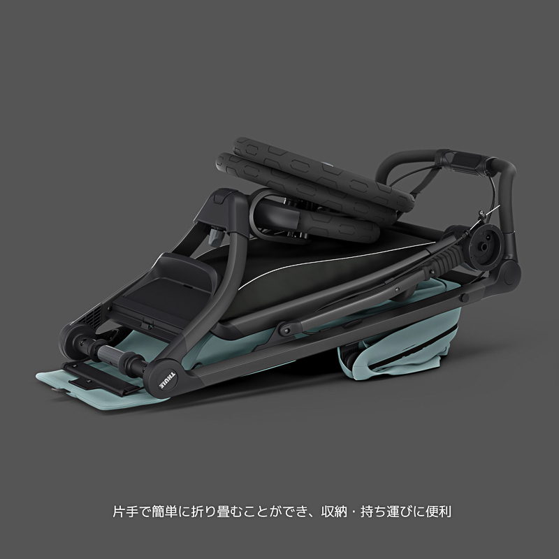 [ стандартный товар ]Thule Urban Glide 3( Thule urban g ride 3)jo серебристый g коляска ( коляска / -тактный ролик )