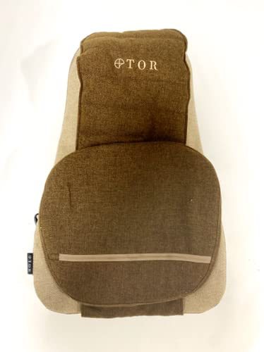 TOR マッサージシート タタキもみ AX-HXT218br（ブラウン）