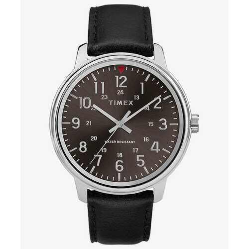 TIMEX TIMEX Style メンズコア レザーバンド TW2R85500 （ブラック/ブラック） Style（TIMEX） メンズウォッチの商品画像