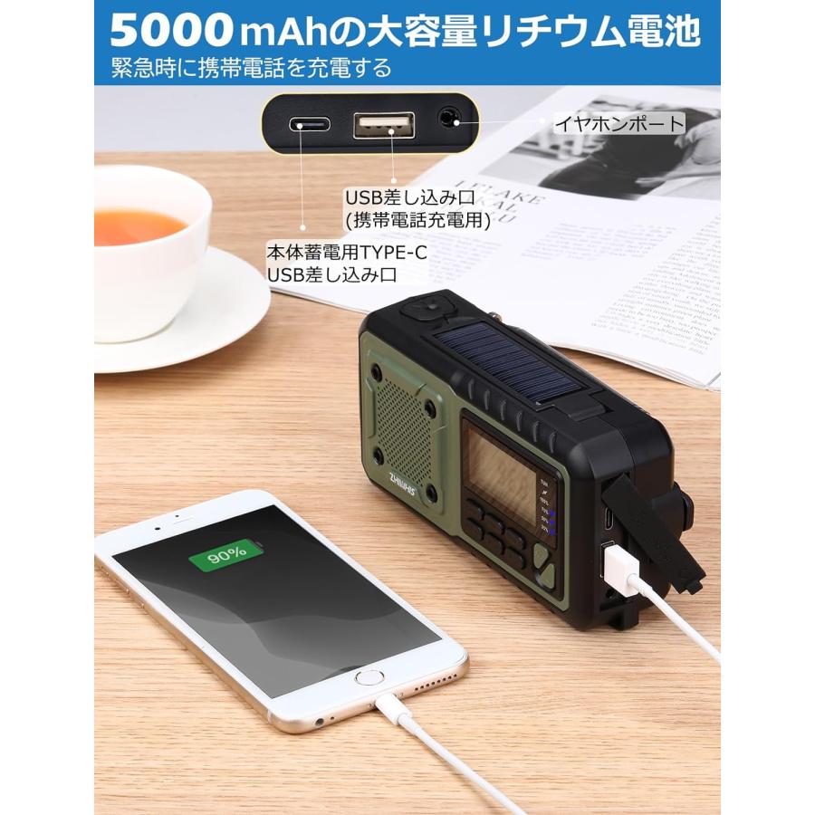  radio disaster prevention small size hand turning charge radio mobile radio waterproof radio rechargeable multi retro radio pocket radio disaster prevention radio multifunction zhiwhis