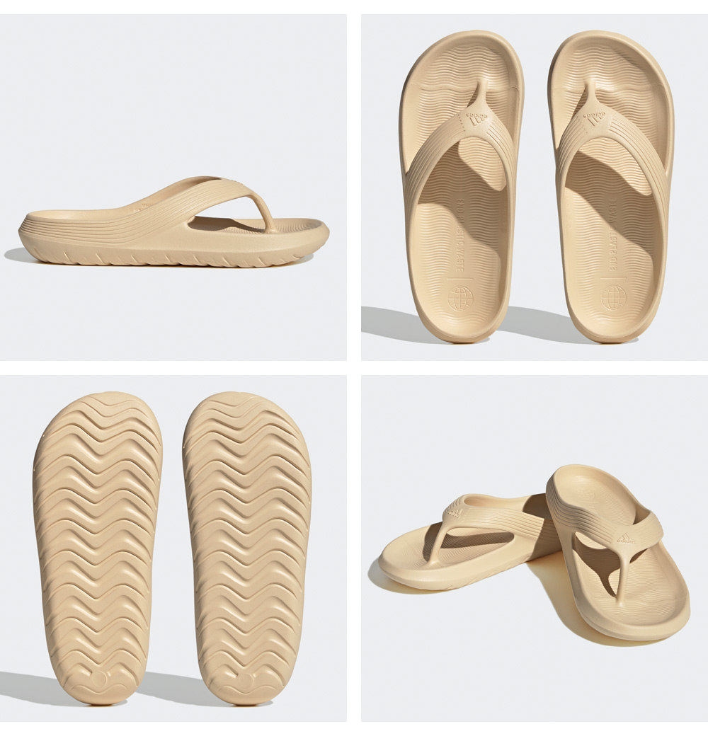  Adidas sandals adidas ADICANE FLIP-FLOPS men's lady's HQ9919 HQ9921 thickness bottom beach sandals tongs sandals 