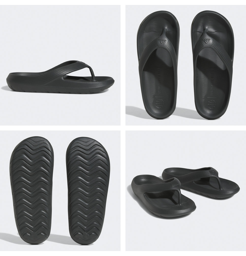  Adidas sandals adidas ADICANE FLIP-FLOPS men's lady's HQ9919 HQ9921 thickness bottom beach sandals tongs sandals 