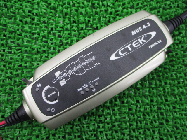 CTEK battery charger after market used bike parts charger functional without any problem that way possible to use 