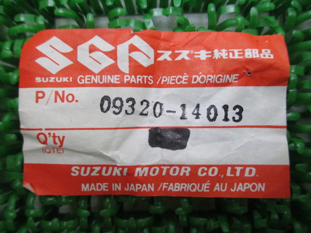 GSX-R750 rear tanker cushion 09320-14013 stock have immediate payment Suzuki original new goods bike parts rear upper cushion vehicle inspection "shaken" Genuine TS125R