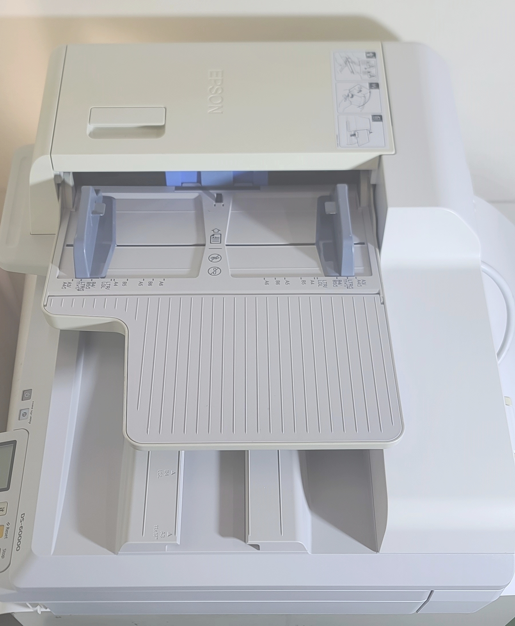 [ Saitama departure ][EPSON]A3 document scanner DS-60000 * network panel installing * counter 5166 sheets * operation verification settled * (9-4206)