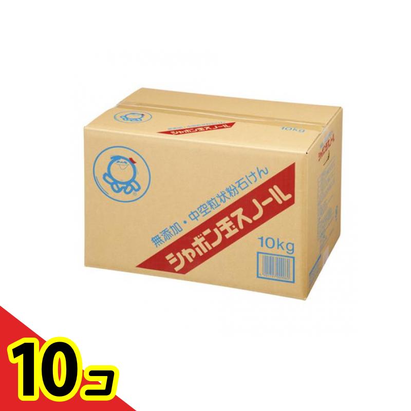 シャボン玉石けん シャボン玉 粉石けんスノール 10kg（2.5kg×4）×10箱 スノール 粉末洗剤の商品画像