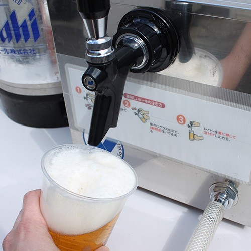 ( rental ) ice type beer server set Asahi super dry 19L ( both ways including carriage ) 2.3 day. ..