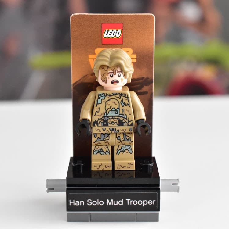  Lego Звездные войны Han Solo рукоятка * Solo грязь to LOOPER мини фигурка LEGO STARWARS Han Solo Mudtrooper 40300