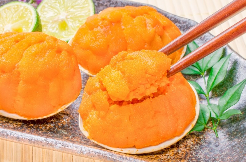 ( морской еж ....)... пик 40g(10 шт ) одиночный товар осэти морепродукты осэти 
