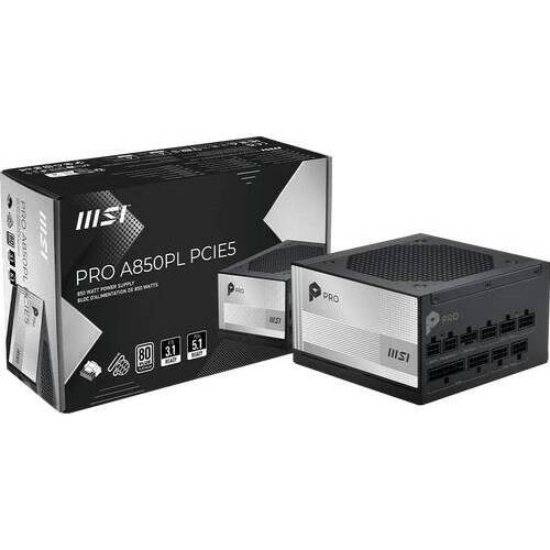 新品未開封】 msi PRO A850PL PCI5 850W platinam 電源ユニット フル