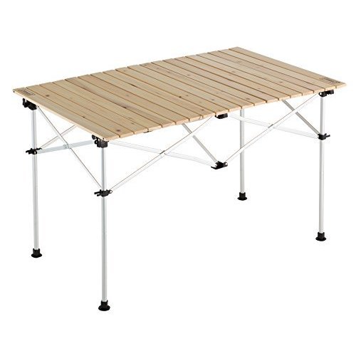 Coleman コールマン ナチュラルウッドロールテーブル クラシック110