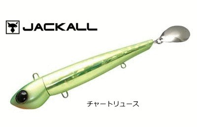 JACKALL アンチョビミサイル 110g チャートリュース メタルジグの商品画像