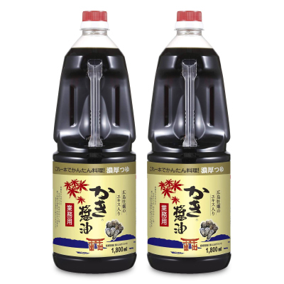 アサムラサキ かき醤油 ペットボトル 1.8L × 2本の商品画像
