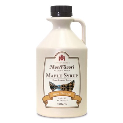 富永貿易 モンファボリ メープルシロップ ダークロバスト 1320gの商品画像