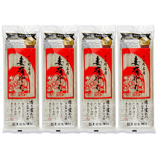 玉垣製麺所 妻有そば 200g×4個の商品画像