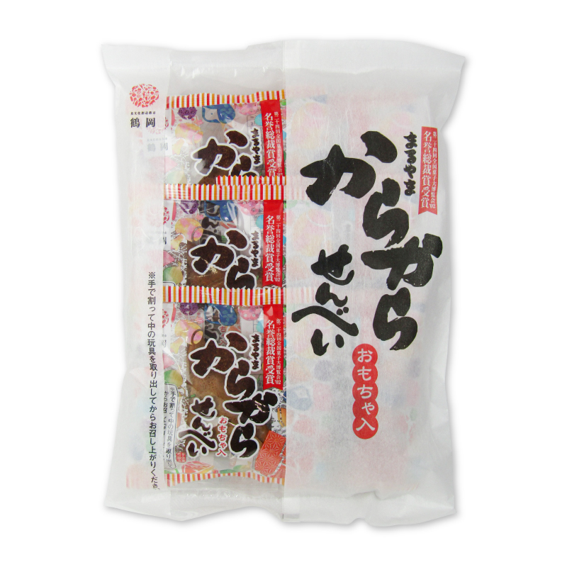からからせんべい 袋 6個入り × 1個の商品画像