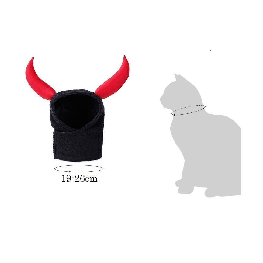  for pets hat Halloween cow Devil Kings costume play clothes accessory cat dog metamorphosis put on Halloween goods 