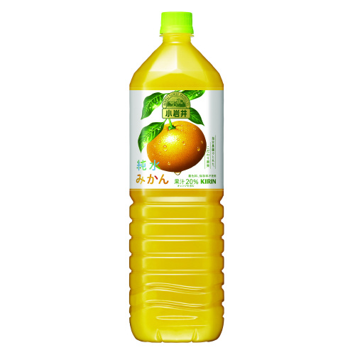 キリン 小岩井 純水みかん ペットボトル 1.5L×1 小岩井 小岩井 純水果汁 フルーツジュースの商品画像