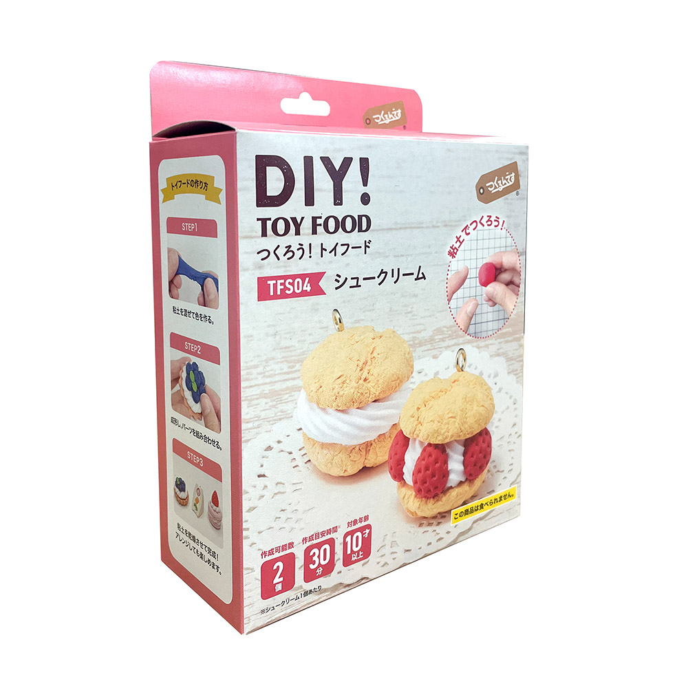 tsu.... [ сделано в Японии ] DIY игрушка капот шу с кремом 