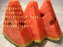 ...ju-si-. Kumamoto ... watermelon summer. taste .. carry to extremes one sphere 