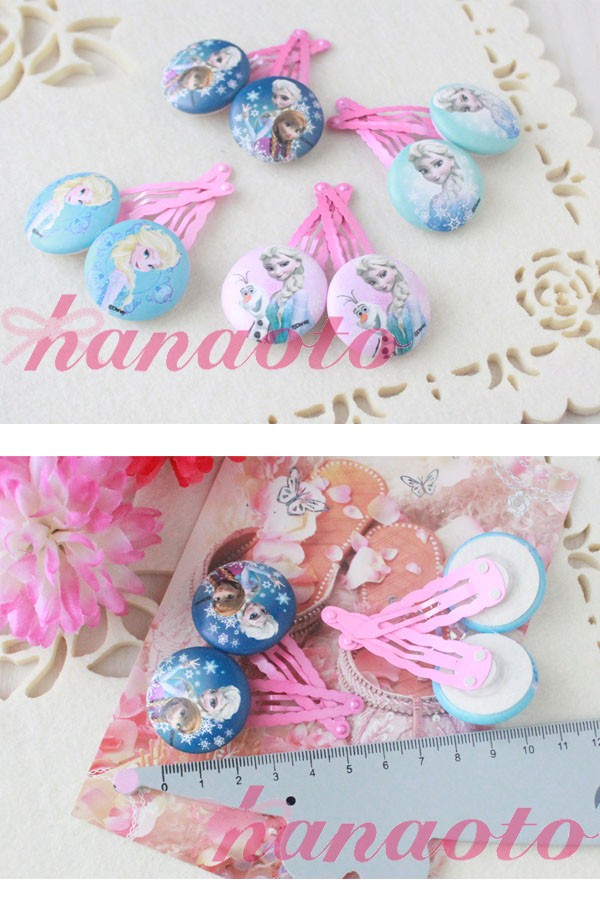 アナと雪の女王 イラストボタン パッチンピン2個セット Fro 061 子供用 キッズ 女の子 ヘアピン ヘアアクセサリー Frozen エルサ アナ キャラクター 2604k43 Tutu Fleur By Hanaoto 通販 Yahoo ショッピング