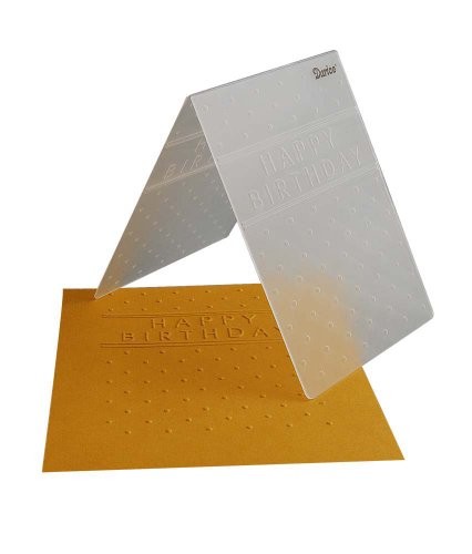  folder - frame 2.5"× 12" pair printing embossment 