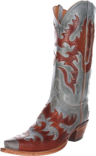 Lucchese Classics lady's l4721?Boot US size : 8.5 womens_us color : blue 