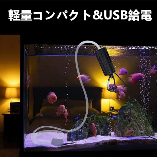  air pump fishing aquarium for usb supply of electricity type oxygen pump small size air pump USB Mini aeration pump quiet sound light weight mobile convenience oxygen supply fishing for goldfish aquarium fish aquarium for black 