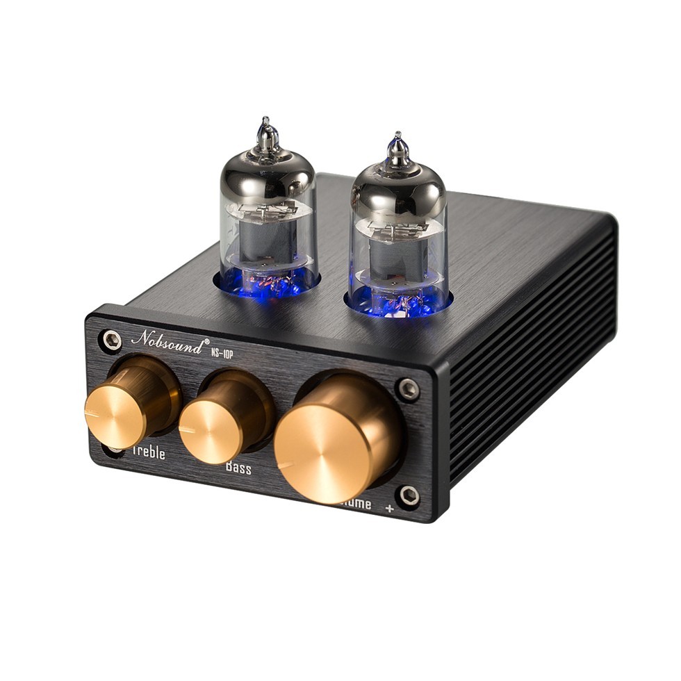 [ debut!] Nobsound NS-10P Mini vacuum tube pre-amplifier Hi-Fi AUX line pre-amplifier to Rebel base mail service shipping un- possible 