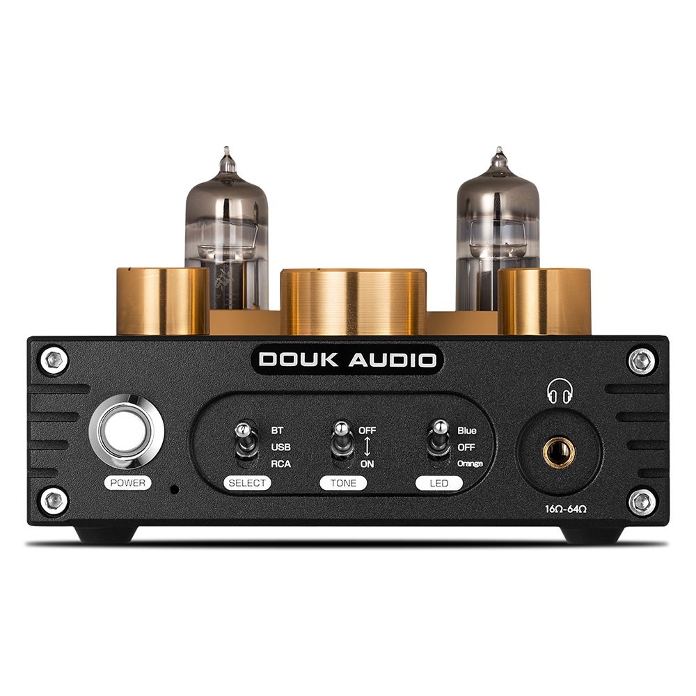 Douk Audio P1 HiFi Bluetooth 5.0 vacuum tube pre-amplifier USB DAC APTX pre-amplifier 