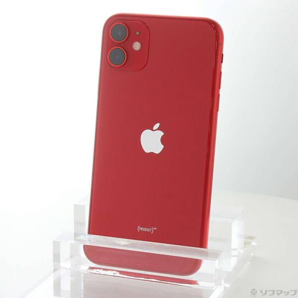 Apple iPhone 11 64GB （PRODUCT）RED ソフトバンク iPhone本体の商品画像