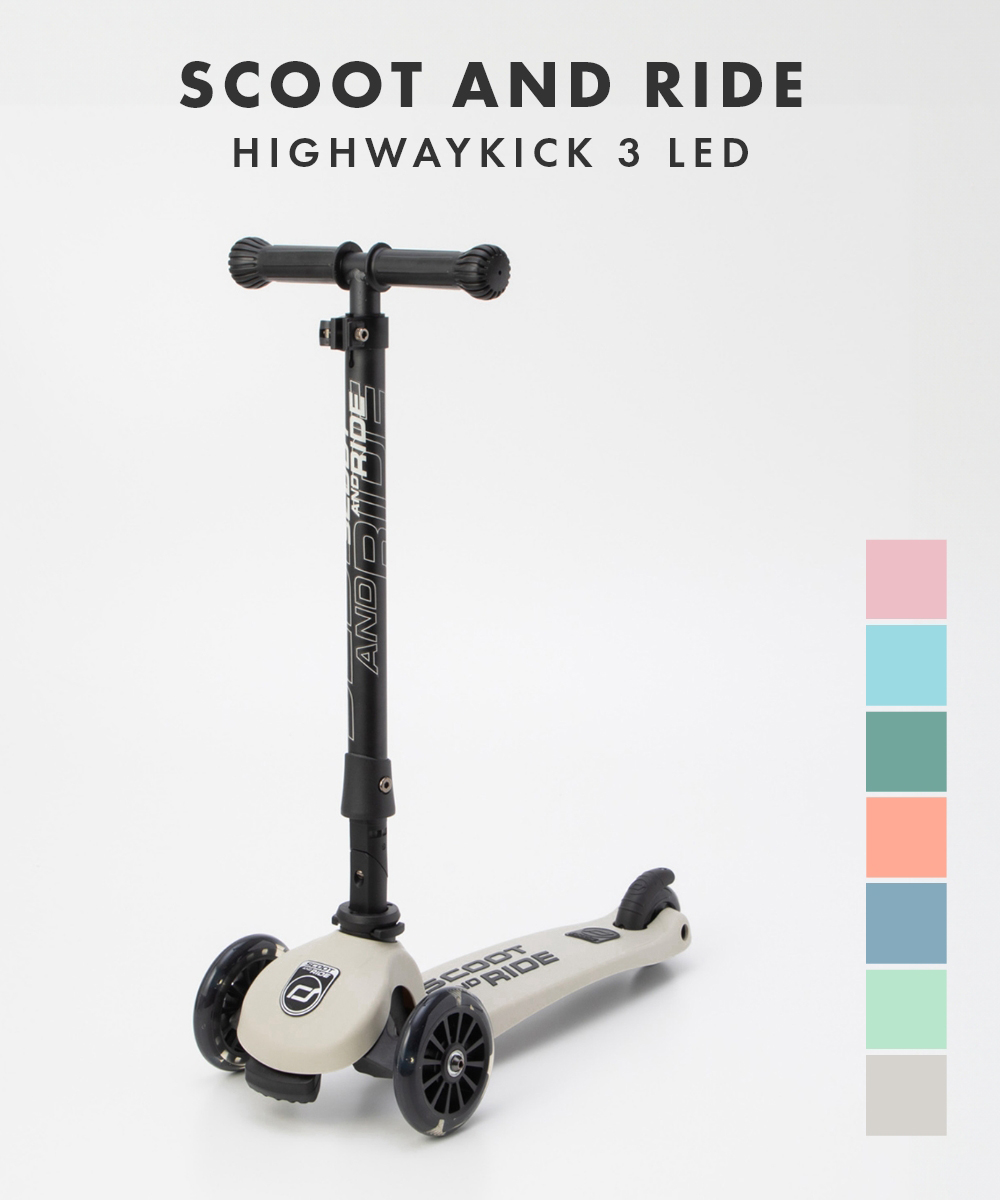 s Koo to and ride SCOOT AND RIDE Highwaykick 3 LED highway толчок 3LED трехколесный велосипед 