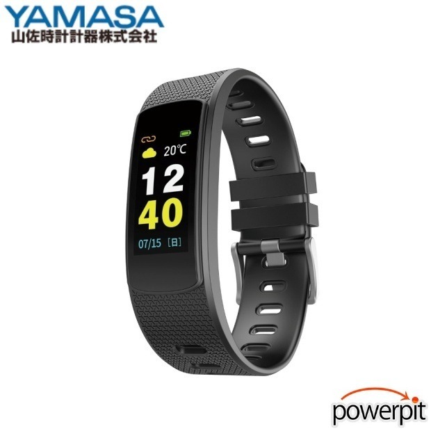 山佐時計計器 ウェアラブル万歩計 anemos fit AW-003の商品画像