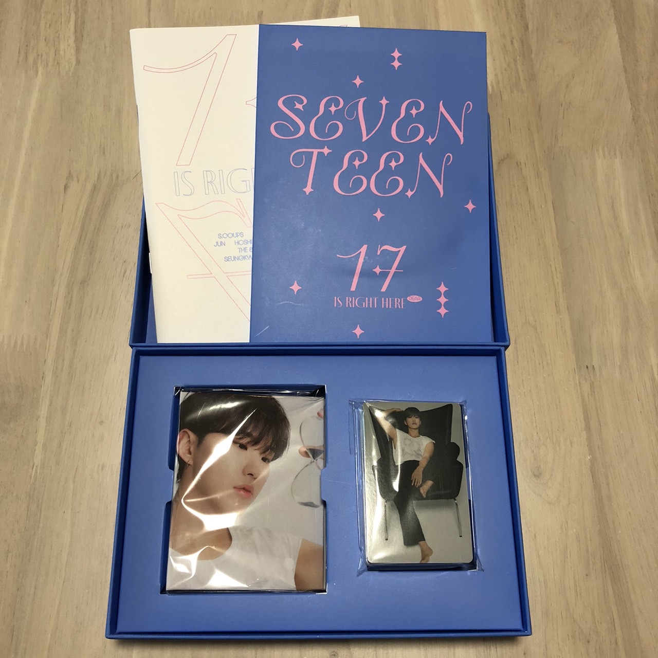  our shop original SEVENTEENsebchi the best album 17 IS RIGHT HERE DEAR VER. HOSHI decision 