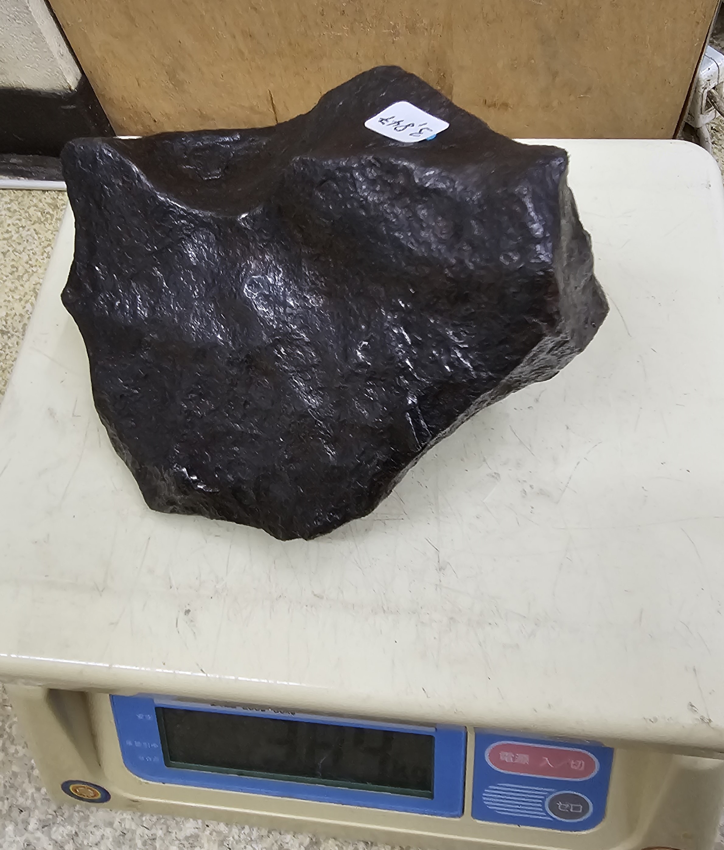 gi Beo n необогащённая руда [ большой ]3.84kg совершенно body Gibeon meteorite металлический метеорит 