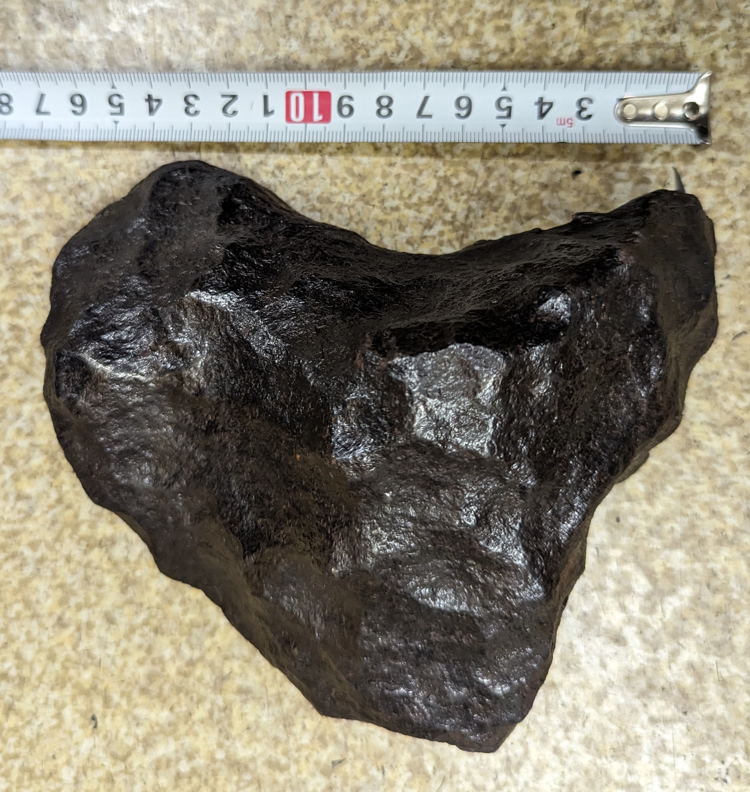 gi Beo n необогащённая руда Heart форма [ очень большой ] 3.68kg совершенно body Gibeon meteorite металлический метеорит 