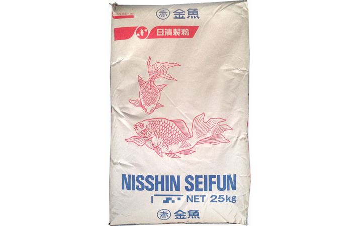 日清製粉 うどん用粉 赤丸金魚 25kg×1個の商品画像