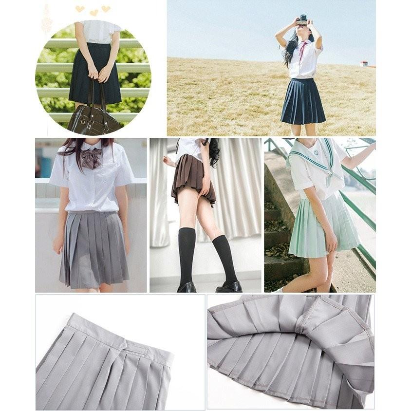 5 цвет дополнение форма юбка проверка матроска большой размер S~5XL подростки ever школьная форма юбка в складку костюмированная игра костюм JK